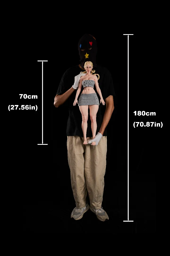 Boneka Mini Silikon 70cm Climax